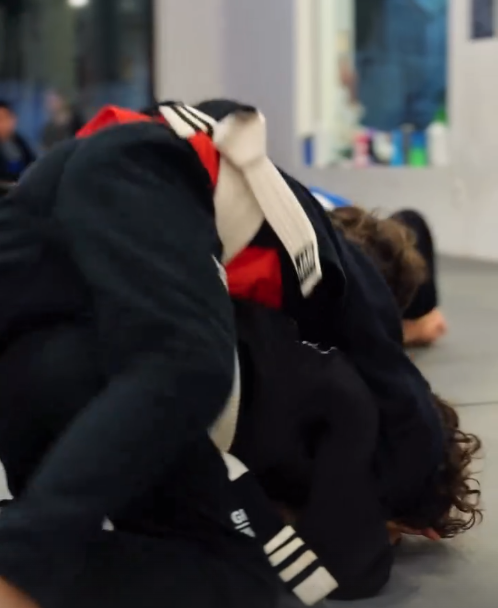 Treino de Jiu-Jitsu Kids na JAB L.U.T.A.S em São Caetano do Sul