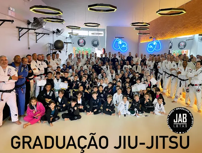 Treino de Jiu-Jitsu na JAB L.U.T.A.S em São Caetano do Sul